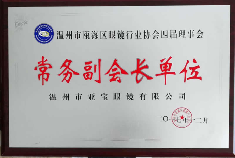 協(xié)會常務(wù)副會長